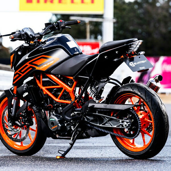 EVATEK（エヴァテック） EVT-5500 フェンダーレスキット DUKE390/250/125 17- オレンジ