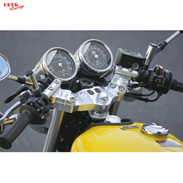 OVER Racing (オーバーレーシング) 55-401-12B スポーツライディング ハンドルキット ブラック SR400(FI)