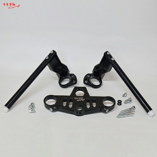 OVER Racing (オーバーレーシング) 55-012-11B スポーツライディングハンドルキット ブラック Monkey125