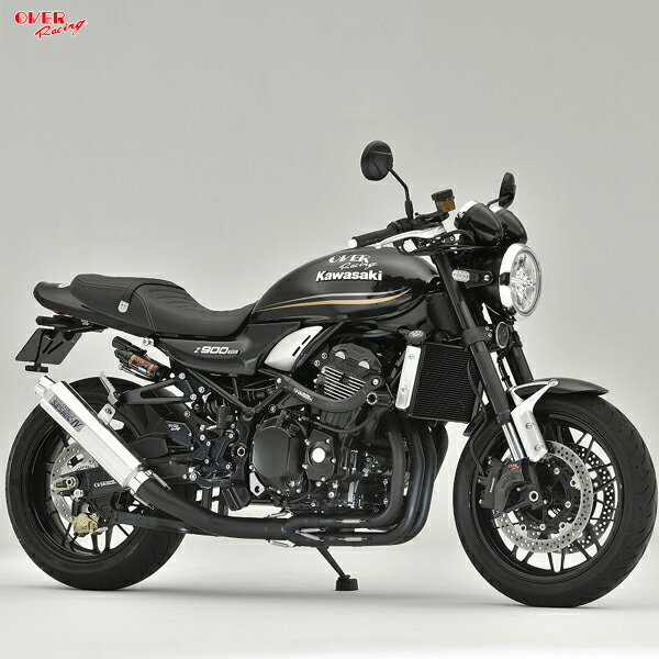 OVER Racing (オーバーレーシング) 25-71-04B SESMIC-IV フルエキゾースト ブラック Z900RS(17-)