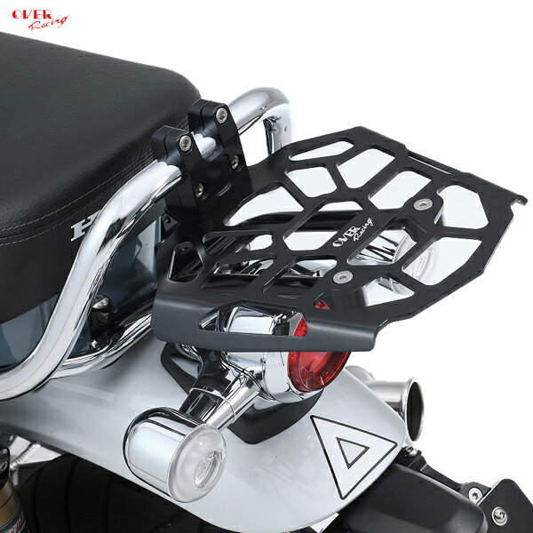 OVER Racing (オーバーレーシング) 61-123-02 DAX125(22-) リアキャリア ブラック