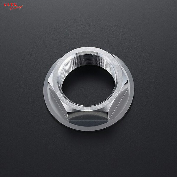 OVER Racing (オーバーレーシング) 55-012-03 GROM/Monkey125/DAX125 ステムナット シルバー