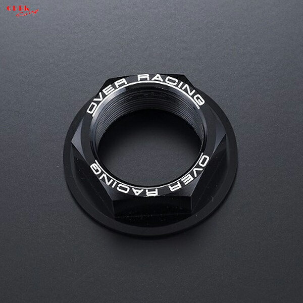 OVER Racing (オーバーレーシング) 55-012-03B GROM/Monkey125/DAX125 ステムナット ブラック