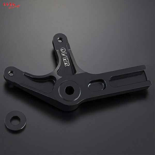 OVER Racing (オーバーレーシング) 83-123-22B DAX125(22-) リアキャリパーサポート ブレンボ2P上側 ブラック