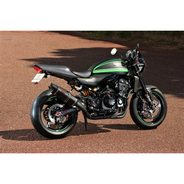 ストライカー [インターモデル] SCフルEXマフラー OFF-TypeB JMCA TITAN BLACK LINE T3 【4-1 STD `23 Z900RS/CAFE(型式8BL) 受注限定品】 91581IMJ-BK3