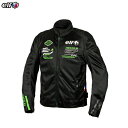 エルフ(ELF) EJ-S121 エオリアメッシュジャケット Black&Green