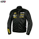 エルフ(ELF) EJ-S121 エオリアメッシュジャケット Black&Yellow