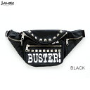 J-AMBLE SOAK-901 BUSTER HIP BAG SOAB(レディース) BLACK ヒップバッグ