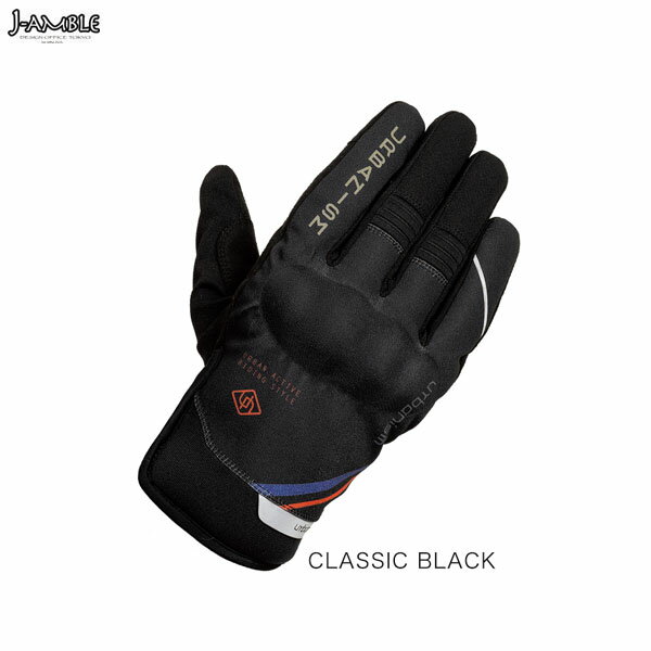 J-AMBLE UNG261 シティライドウィンターグローブ urbanism CLASSIC BLACK