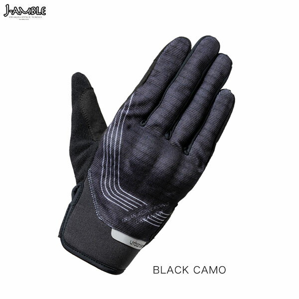 J-AMBLE UNG263 アーバンメッシュグローブ urbanism BLACK CAMO