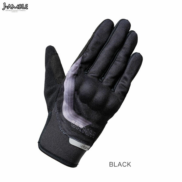 J-AMBLE UNG263 アーバンメッシュグローブ urbanism BLACK