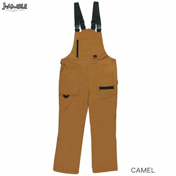 J-AMBLE UNP-133 アーバニズム×ノマディカ コットンオックスオーバーオール CAMEL