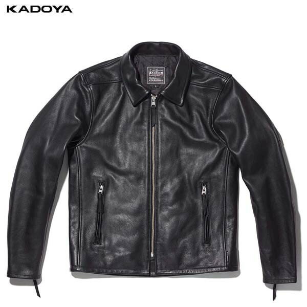 カドヤ(KADOYA) K'S LEATHER（ケーズレザー）バイク用 レザージャケット STREAM LINER ブラック 1195-1 3L