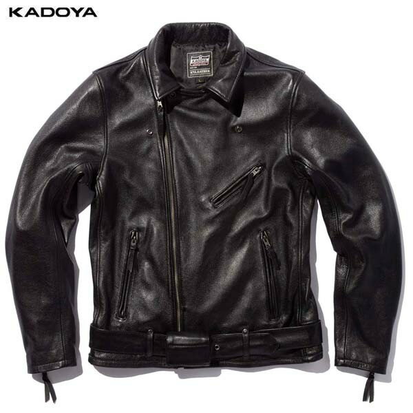 カドヤ(KADOYA) K'S LEATHER（ケーズレザー）バイク用 レザージャケット TOURAS ブラック 1200-1 3L