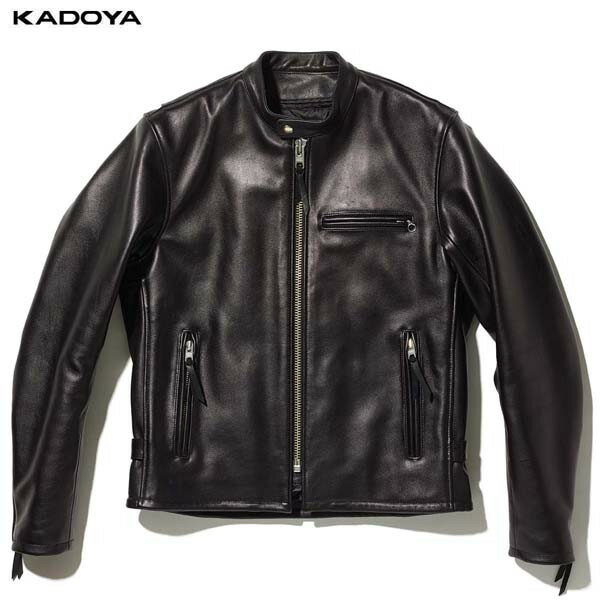 カドヤ(KADOYA) K'S LEATHER（ケーズレザー）バイク用 レザージャケット FPS-2 SFT ブラック 1300-1 3L