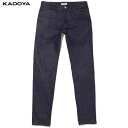 カドヤ(KADOYA) K'S LEATHER（ケーズレザー） バイク デニムパンツ CORSA SLIM 5P ネイビー 6269