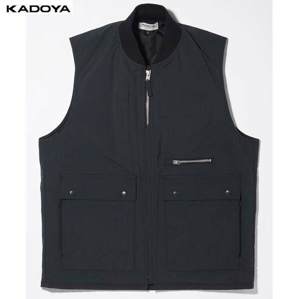 カドヤ(KADOYA) バイク用 ジャケットLAYER VEST ブラック 6271