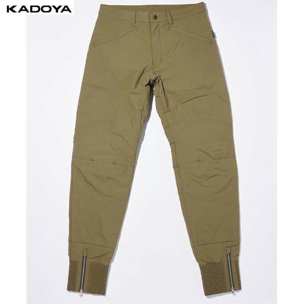 カドヤ(KADOYA) バイク用 ジャケットRIDERS FLIGHT-PANTS カーキ 6272