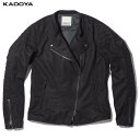 カドヤ(KADOYA) K'S PRODUCT (ケーズプロダクト) バイク用 ファブリックジャケットメッシュ MARKSMAN BARRETT(マークスマン バレット)ブラック 6588 レディース