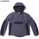 カドヤ(KADOYA) ALTER KEIS（アルタケイス） バイク ジャケット ROUND ZIP ANORAK ブルーグレー 6592