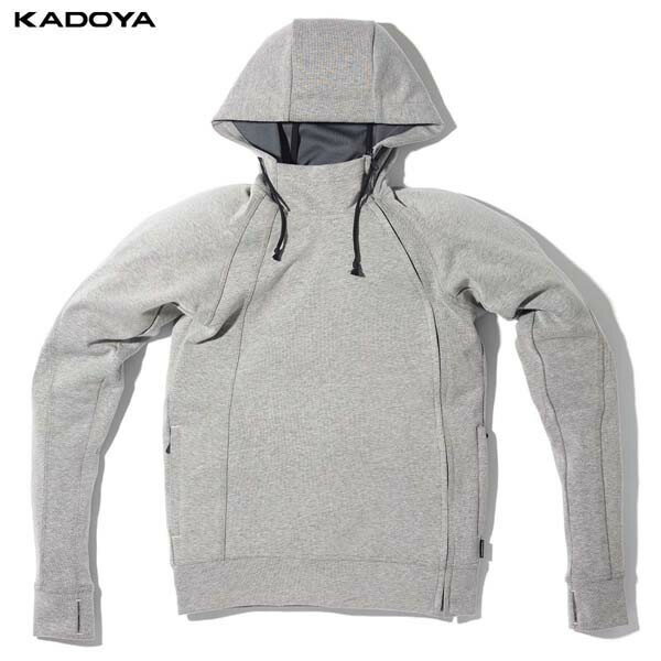 カドヤ(KADOYA) K'S PRODUCT (ケーズプロダクト) プロテクター インナージャケット PROTEX LIGHT PARKA (プロテックス ライト パーカー) ライトグレー 7105