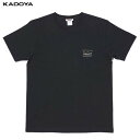 カドヤ(KADOYA) K'S LEATHER (ケーズレザー) バイク Tシャツ MONO RISE-T ブラック 7878-0(2)