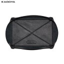 カドヤ(KADOYA) K'S LEATHER (ケーズレザー) レザートレイ KM/LEATHER TRAY ブラック 9302-6