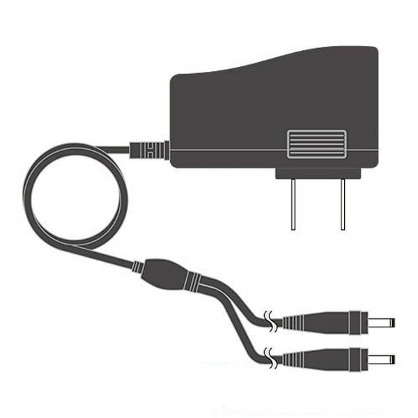 コミネ GK-810 7.4V 2プラグチャージャー Black