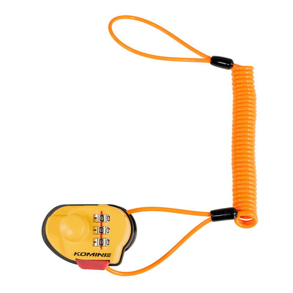 コミネ LK-127 リマインダーダイヤルディスクロック Yellow