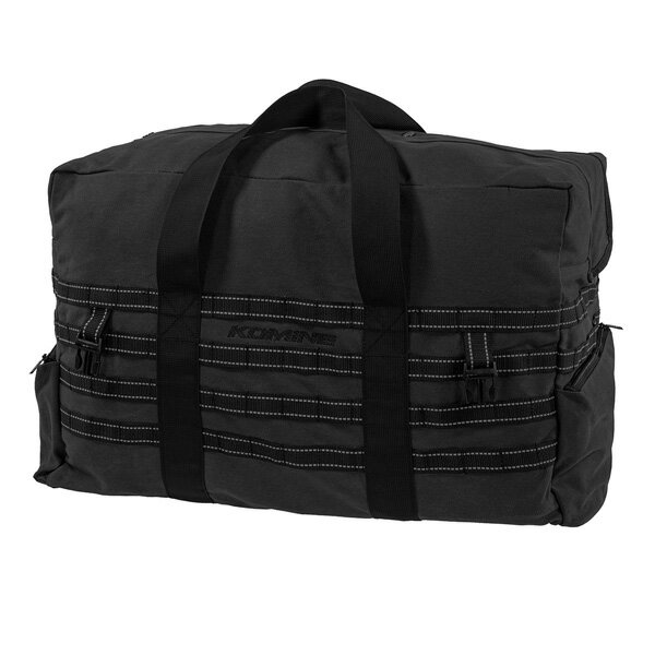 コミネ SA-251 キャンピングキャンバスシートバッグ 65L Black