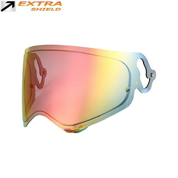 アライ VAS-A MV セミスモーク/レッド EXTRA シールド EX036200