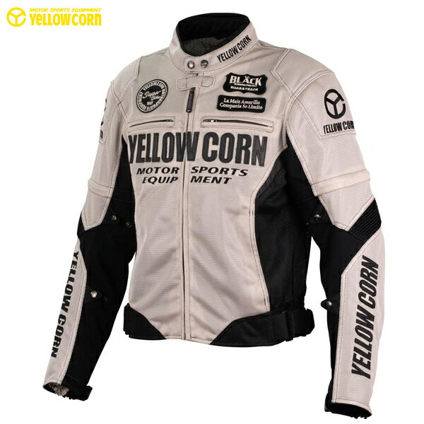 YELLOW CORN（イエローコーン） YB-5102 メッシュジャケット アイボリー(2)