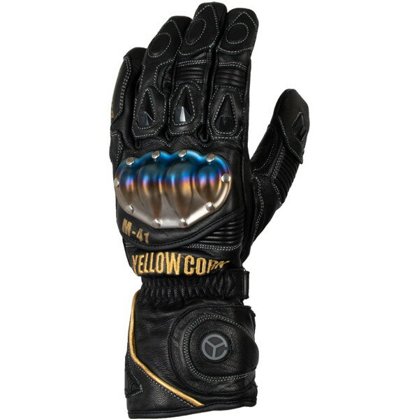 イエローコーン YG-192W ウインターグローブ BK/GO