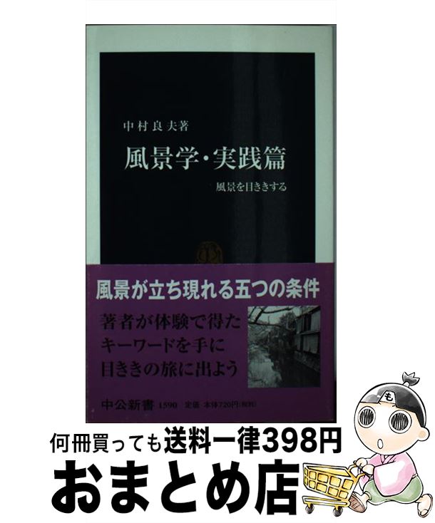 【中古】 風景学・実践篇 風景を目ききする / 中村 良夫 / 中央公論新社 [新書]【宅配便出荷】