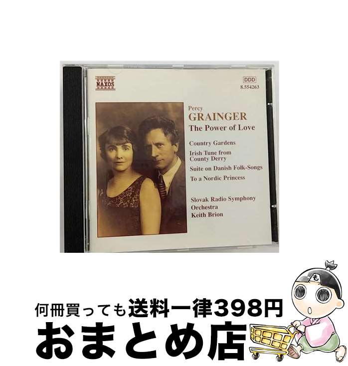 【中古】 Power of Love PercyGrainger 作曲 ,KeithBrion 指揮 ,SlovakRadioSymphonyOrchestra オーケストラ / Slovak Radio Symphony Orchestra / Naxos [CD]【宅配便出荷】