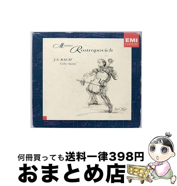 【中古】 Bach, Johann Sebastian バッハ / 6 Cello Suites: Rostropovich 輸入盤 / Johann Sebastian ..