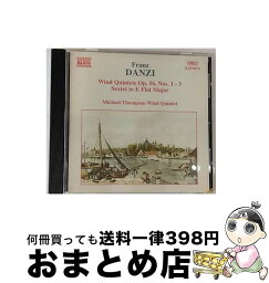 【中古】 ダンツィ:管楽五重奏曲 Op. 56 第1番, 第2番, 第3番/管楽六重奏 Op. 10 アルバム 8553076 / マイケル・トンプソン管楽五重奏団 / Naxos [CD]【宅配便出荷】