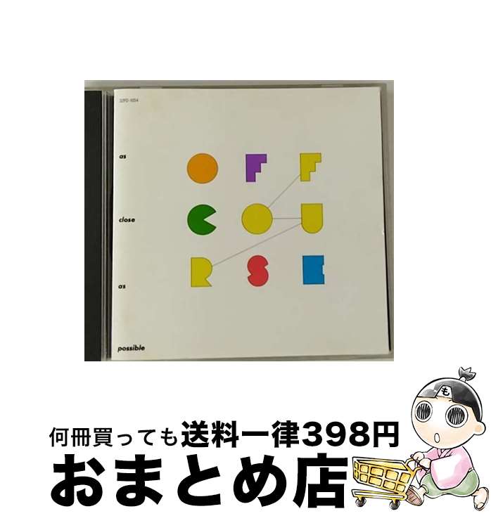 【中古】 as　close　as　possible/CD/32FD-1054 / オフコース / ファンハウス [CD]【宅配便出荷】
