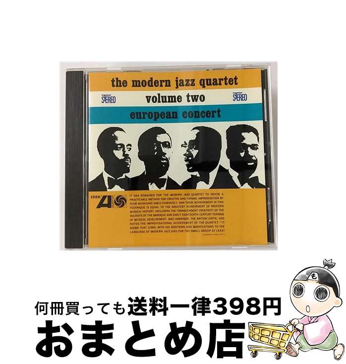 【中古】 ヨーロピアン・コンサート　Vol．2/CD/WPCR-27252 / モダン・ジャズ・カルテット / ワーナーミュージック・ジャパン [CD]【宅配便出荷】