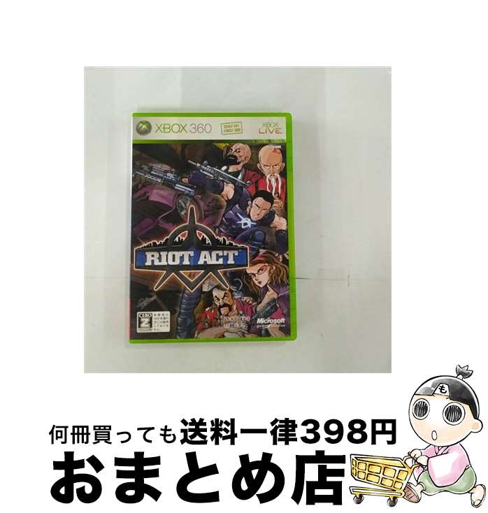 【中古】 ライオットアクト/XB360/Q1200013/【CEROレーティング「Z」(18歳以上のみ対象)】 / マイクロソフト【宅配便出荷】