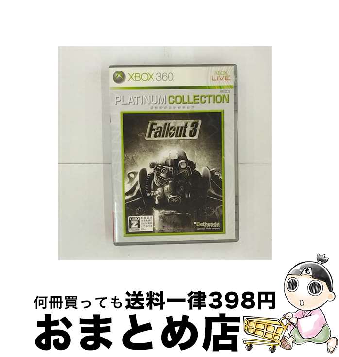 【中古】 フォールアウト 3（Xbox 360 プラチナコレクション）/XB360/M9C-00003/【CEROレーティング「Z」（18歳以上のみ対象）】 / ベセスダ・ソフトワークス【宅配便出荷】