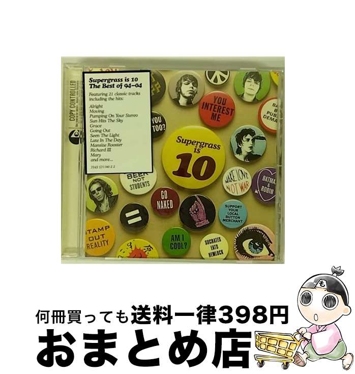 【中古】 Supergrass Is 10： The Best Of 94－04 スーパーグラス / Supergrass, Sam Williams, Tony Hoffer / Parlophone / EMI [CD]【宅配便出荷】