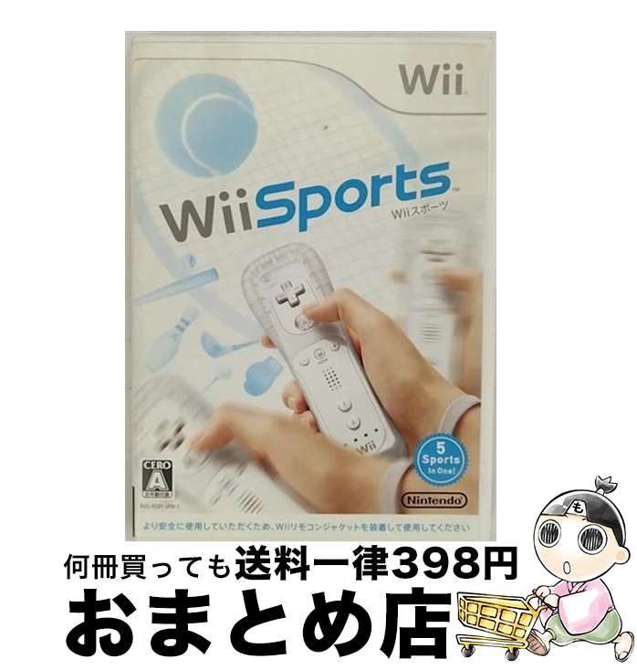 【中古】 Wiiスポーツ/Wii/RVLPRSPJ/A 全年齢対象 / 任天堂【宅配便出荷】