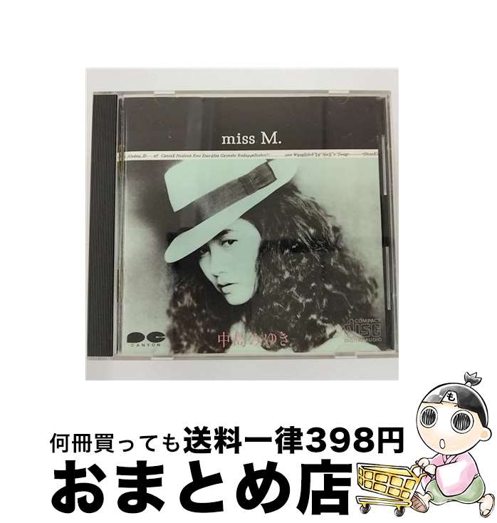 【中古】 Miss M 中島みゆき / / [CD]【宅配便出荷】