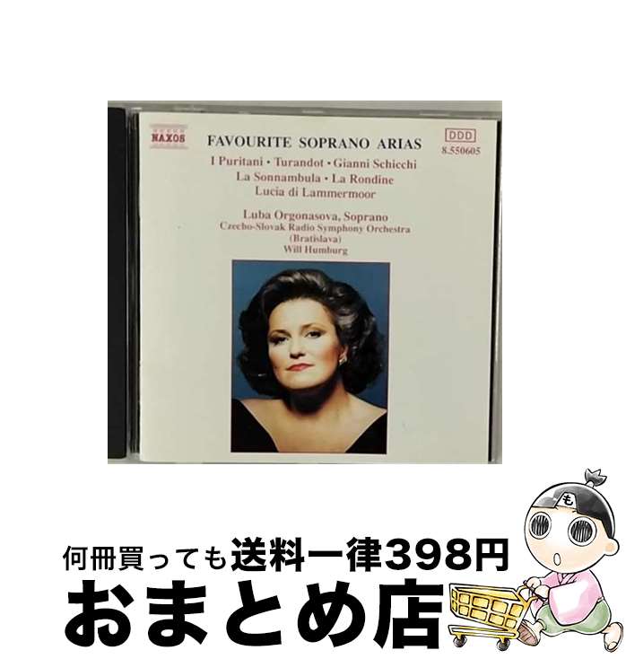 yÁz Favourite Soprano Arias: Orgonasova / V/c / Naxos [CD]yz֏oׁz