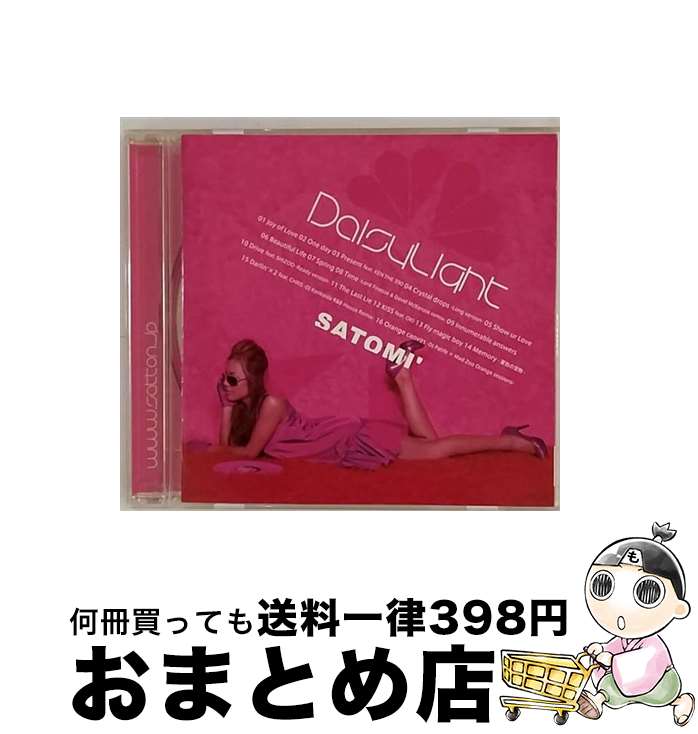 EANコード：4540078311067■通常24時間以内に出荷可能です。※繁忙期やセール等、ご注文数が多い日につきましては　発送まで72時間かかる場合があります。あらかじめご了承ください。■宅配便(送料398円)にて出荷致します。合計3980円以上は送料無料。■ただいま、オリジナルカレンダーをプレゼントしております。■送料無料の「もったいない本舗本店」もご利用ください。メール便送料無料です。■お急ぎの方は「もったいない本舗　お急ぎ便店」をご利用ください。最短翌日配送、手数料298円から■「非常に良い」コンディションの商品につきましては、新品ケースに交換済みです。■中古品ではございますが、良好なコンディションです。決済はクレジットカード等、各種決済方法がご利用可能です。■万が一品質に不備が有った場合は、返金対応。■クリーニング済み。■商品状態の表記につきまして・非常に良い：　　非常に良い状態です。再生には問題がありません。・良い：　　使用されてはいますが、再生に問題はありません。・可：　　再生には問題ありませんが、ケース、ジャケット、　　歌詞カードなどに痛みがあります。アーティスト：SATOMI'枚数：1枚組み限定盤：通常曲数：16曲曲名：DISK1 1.Joy of Love2.One Day3.Present feat.KEN THE 3904.Crystal drops -Long version-5.Show ur Love6.Beautiful Life7.Spring8.Time -Lord Finesse ＆ Davel “Bo" McKenzie remix-9.Innumerable answers10.Drive feat.SHIZOO -Ready version-11.The Last Lie12.KISS feat.OKI13.Fly magic boy14.Memory -夏色の宝物-15.Darlin'×2 feat.CHRIS -DJ Kenkaida R＆B House Remix-16.Orange canvas -DJ Patife × Mad Zoo Orange sessions-型番：ZZCD-31106発売年月日：2008年10月29日