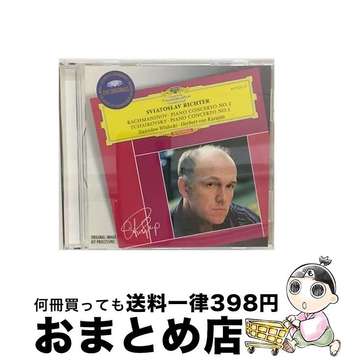 【中古】 Tchaikovsky/Rachmaninov / チャイコフスキー：ピアノ協奏曲第1番、ラフマニノフ：ピアノ協奏曲第2番 リヒテル p カラヤン＆ウィーン響、ヴィスロツキ＆ワルシャ / / [CD]【宅配便出荷】