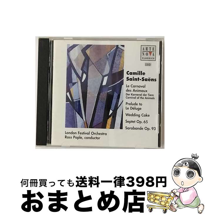 EANコード：4988017073445■こちらの商品もオススメです ● 管弦楽曲集/CD/COCO-6776 / NHK交響楽団 / 日本コロムビア [CD] ● Planets ＋ the Asteroids GustavHolst / G. Holst / EMI Classics [CD] ■通常24時間以内に出荷可能です。※繁忙期やセール等、ご注文数が多い日につきましては　発送まで72時間かかる場合があります。あらかじめご了承ください。■宅配便(送料398円)にて出荷致します。合計3980円以上は送料無料。■ただいま、オリジナルカレンダーをプレゼントしております。■送料無料の「もったいない本舗本店」もご利用ください。メール便送料無料です。■お急ぎの方は「もったいない本舗　お急ぎ便店」をご利用ください。最短翌日配送、手数料298円から■「非常に良い」コンディションの商品につきましては、新品ケースに交換済みです。■中古品ではございますが、良好なコンディションです。決済はクレジットカード等、各種決済方法がご利用可能です。■万が一品質に不備が有った場合は、返金対応。■クリーニング済み。■商品状態の表記につきまして・非常に良い：　　非常に良い状態です。再生には問題がありません。・良い：　　使用されてはいますが、再生に問題はありません。・可：　　再生には問題ありませんが、ケース、ジャケット、　　歌詞カードなどに痛みがあります。アーティスト：ロンドン・フェスティバル・オーケストラ枚数：1枚組み限定盤：限定盤曲数：5曲曲名：DISK1 1.前奏曲＊ノアの洪水2.動物の謝肉祭＊組曲3.ウエディング・ケーキ4.七重奏曲変ホ長調5.サラバンドタイアップ情報：前奏曲＊ノアの洪水 曲のコメント:オラトリオ型番：BVCC-6077発売年月日：1997年11月21日