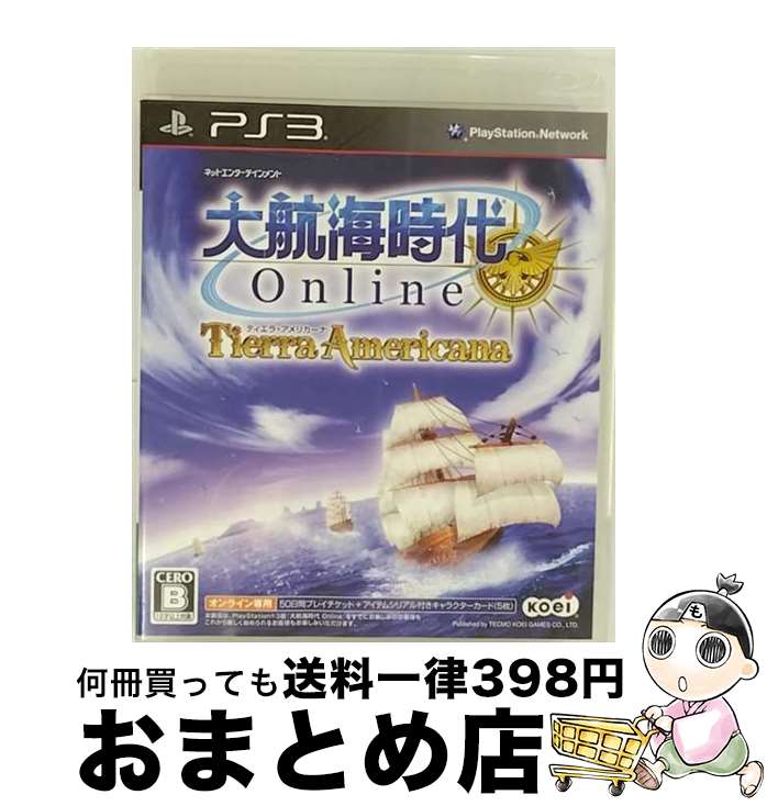 【中古】 大航海時代 Online ～Tierra Americana～/PS3/BLJM-60319/B 12才以上対象 / コーエーテクモゲームス【宅配便出荷】