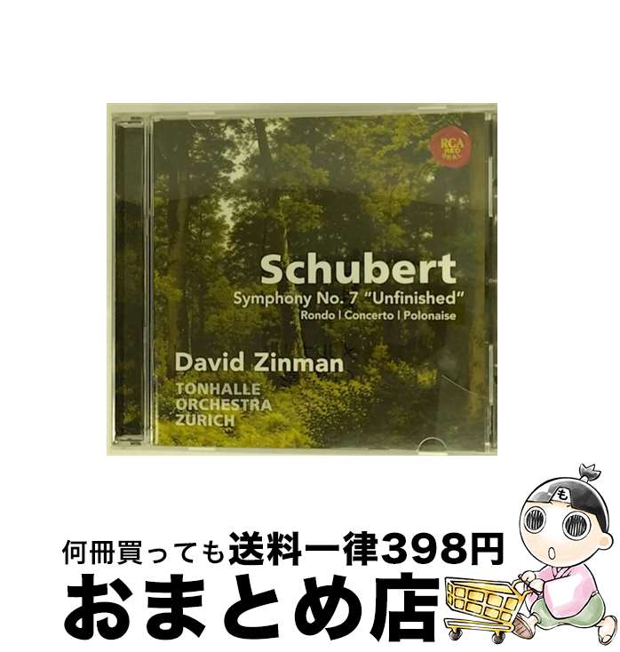 【中古】 Schubert シューベルト / 交響曲第8番 未完成 、ヴァイオリンと管弦楽のための作品集 ジンマ..